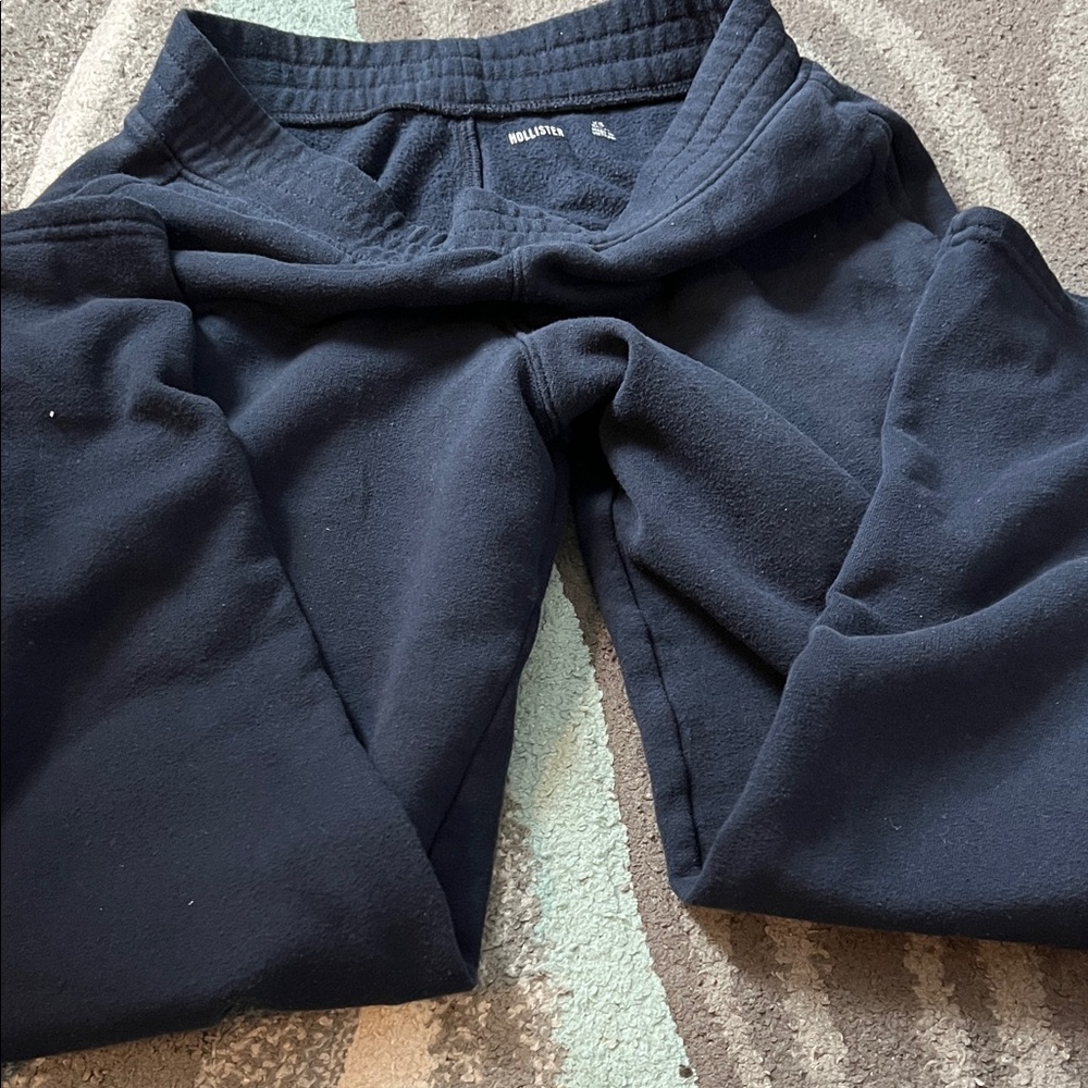 Hollister Black Fleece Joggers